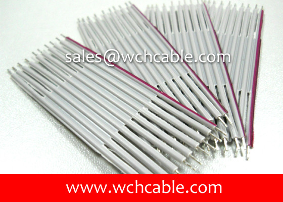 China UL2651 PVC Flat Ribbon Cable AWG26 PH2.0 PH2.54 RoHS &amp; Reach Compliant 105C 300V supplier
