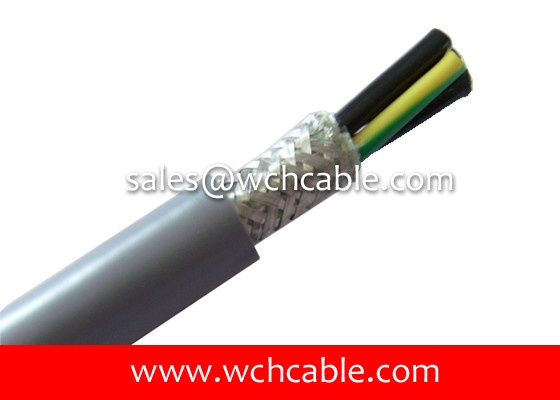 China UL20567 Braided Shield Multicore Fire Retardant Polyurethane PUR Cable 60C 30V supplier