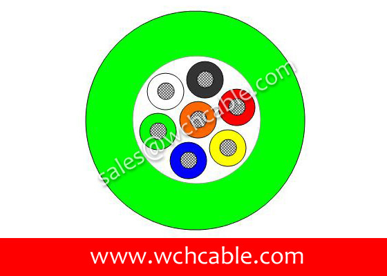 China TPU Cable UL20549 28AWG 7Cores OD4.8mm Glossy Black supplier