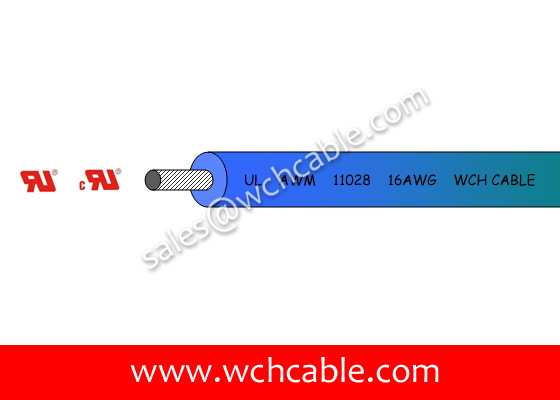 China 600V mPPE Wire UL11028 16AWG STR 26/0.25 OD2.2mm Black supplier