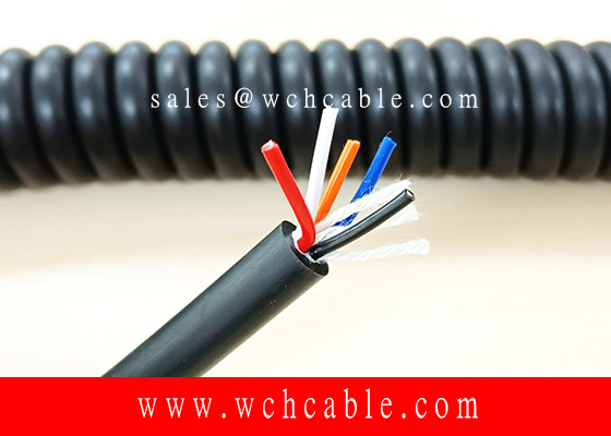 China Sensor Spiral Cable supplier