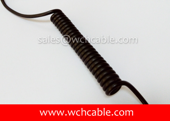 China UL Spring Cable, AWM Style UL21085 14AWG 2C FT2 105°C 600V, PVC / TPE supplier