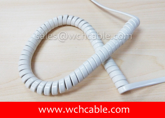 China UL21687 Scanned Equipment Curly Cable supplier