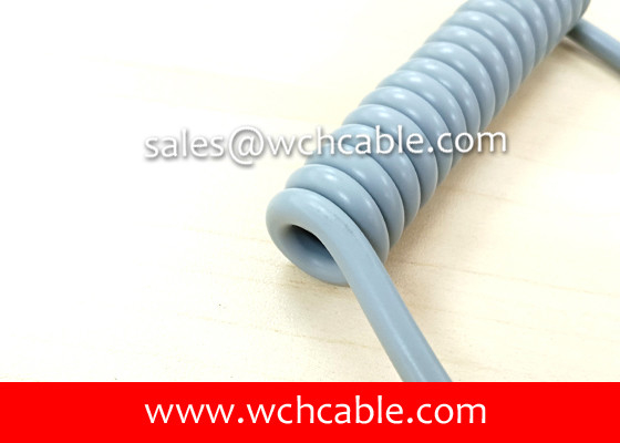 China UL2464 PVC Sheathed Spiral Cable supplier