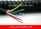 3 Cores PUR Spiral Cable With 22AWG Wire Cores UL Style Number Optional Rating 80C 300V supplier
