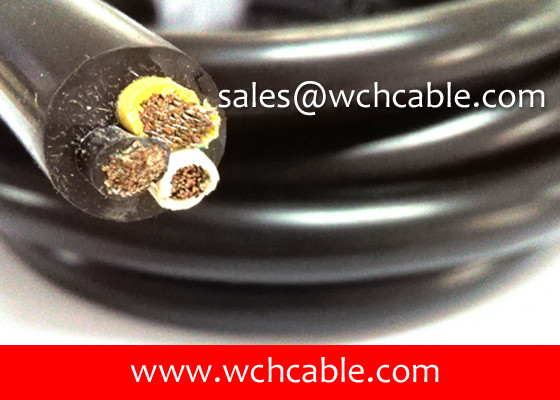 China Extremely Flexible 3-Core Composite Cable Made By WCH Cable LSZH Compliant supplier