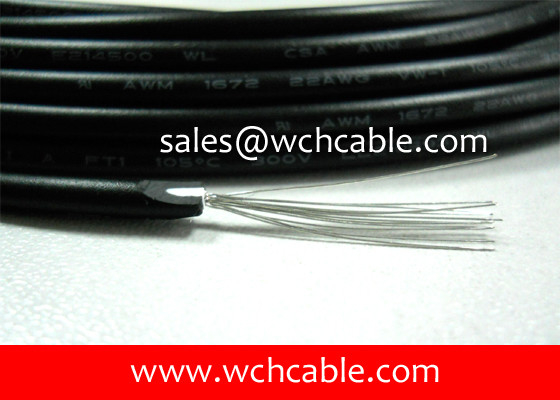 China UL3266 Pure Copper Conductor Irradiation XLPE Hook-up Wire Rated 125℃ 300V supplier