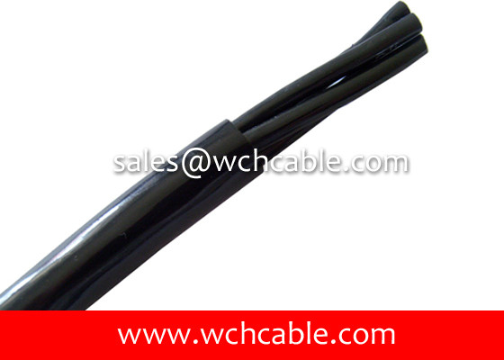 China UL20745 VW-1 Rated Flame Retardant Polyurethane PUR Control Cable 60C 60V supplier