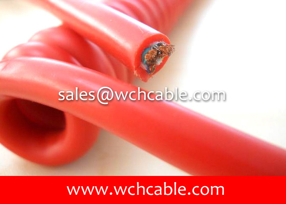 China UL20948 Electronic Equipment External Interconnection Spiral Cable 80C 120V supplier