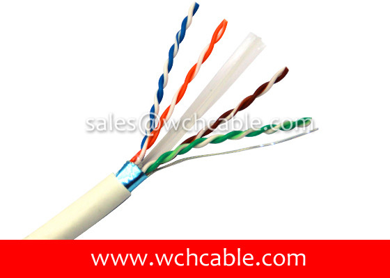 China UL Lan Cable Cat6 SFTP 23AWG 4Pairs OD6.8mm Tinned Copper Shielded supplier