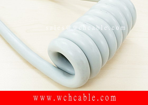 China Waterproof Spiral Cable supplier