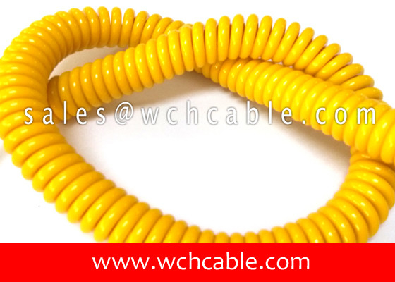 China High Temperature Resistant Du Point Hytrel TPEE Insulated UL Spring Cable supplier