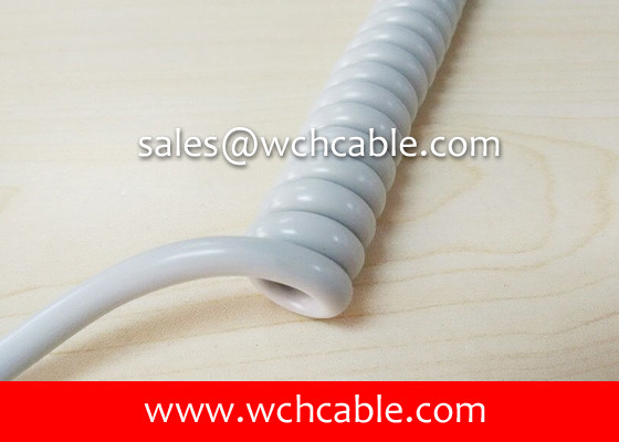 China UL21325 Energy Data Transmission Curly Cable 60C 600V supplier