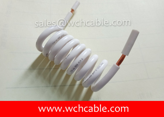 China UL Spring Cable, AWM Style UL1015 18AWG 1C VW-1 105°C 600V, PVC supplier