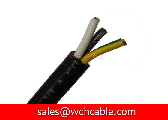China UL PVC Cable, AWM Style UL2854 14AWG 3C VW-1 80°C 30V, XLPE / PVC supplier