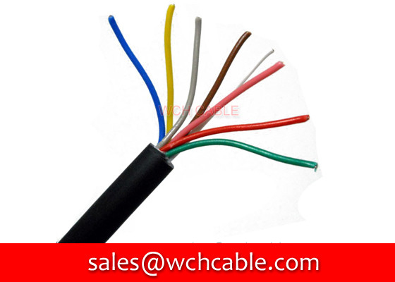China UL PVC Cable, AWM Style UL20886 27AWG 8C VW-1 105°C 1000V, TPE / PVC supplier