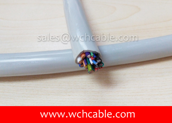 China UL TPU Cable, AWM Style UL21211 22AWG 14C FT2 80°C 300V, PVC / TPU supplier
