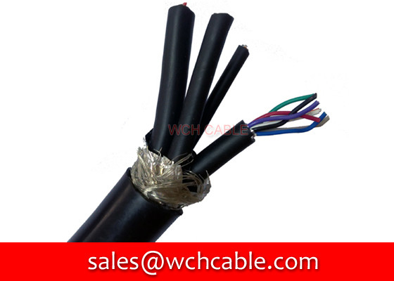 China UL20417 Operator Cabin Cable PUR Jacket Rated 60C 30V supplier