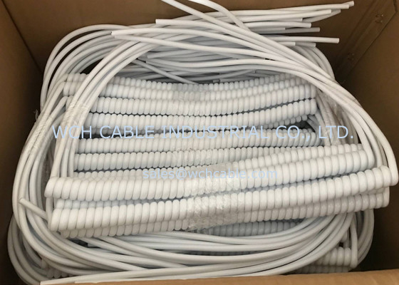 China UL21929 Heat Resistant Curly Cable supplier