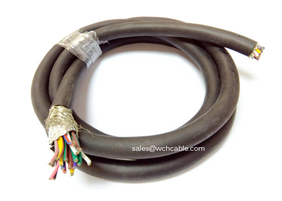 China UL Safety Marked Braid Screened PUR Jacketed Cable supplier