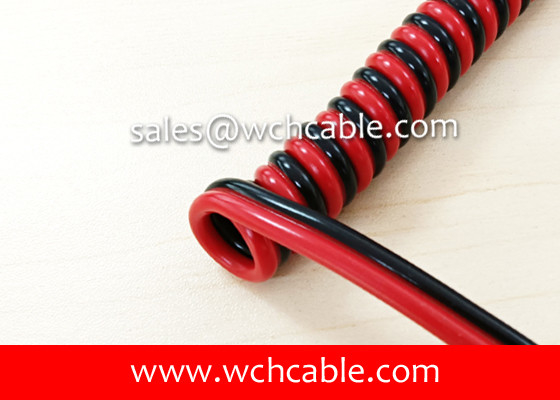China UL2562 PVC Sheathed Spiral Cable supplier