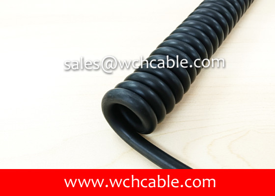 China UL2725 PVC Sheathed Spiral Cable supplier