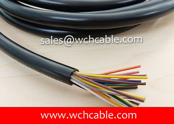 China UL20567 PUR Sheathed Handset Control Cable supplier