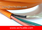 High Quality Orange Thermoplastic Polyurethane TPU Coated Multicore Control Cable supplier