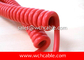 30V Low Voltage UL Spiral Cable With High Retractable Force UV Resistant supplier