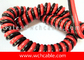 UL20950 Polyurethane PUR Jacketed Retractable Spiral Cable 90C 300V supplier
