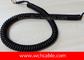 UL Spiral Cable, AWM Style UL22208 22AWG 4C VW-1 60°C 300V, PVC / TPE supplier