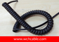 UL Spiral Cable, AWM Style UL21917 26AWG 6C FT2 125°C 600V, TPE / TPE supplier