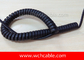 UL Spiral Cable, AWM Style UL20989 20AWG 2C FT2 105°C 300V, TPE / TPE supplier