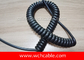UL Spiral Cable, AWM Style UL21220 12AWG 2C FT2 105°C 600V, PVC / TPE supplier