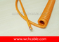UL Curly Cable, AWM Style UL21830 28AWG 3C VW-1 80°C 30V, PP / TPE supplier